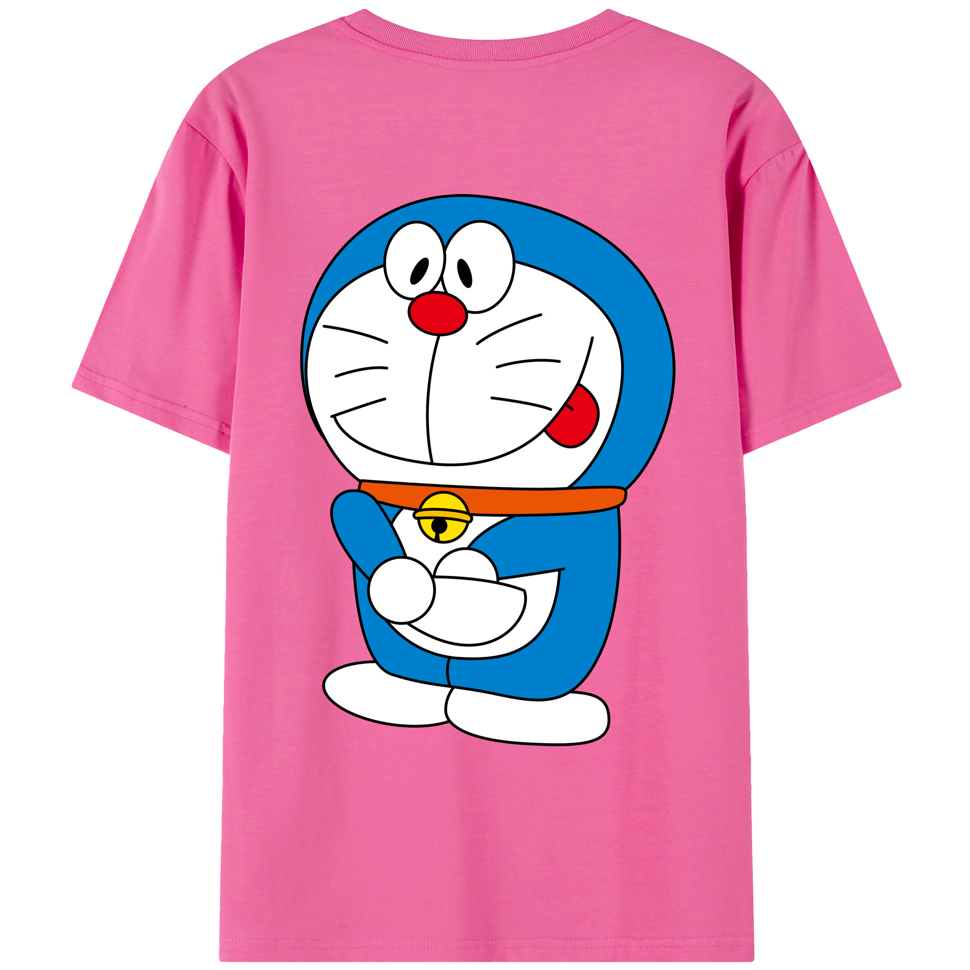 （画像用） ドラえもん Doraemon レディース半袖Tシャツ(バックプリント)